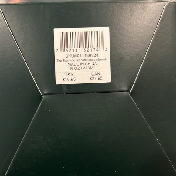 Starbucks Halloween Glow in the Dark reusable hot cups - Picture 2 of 3